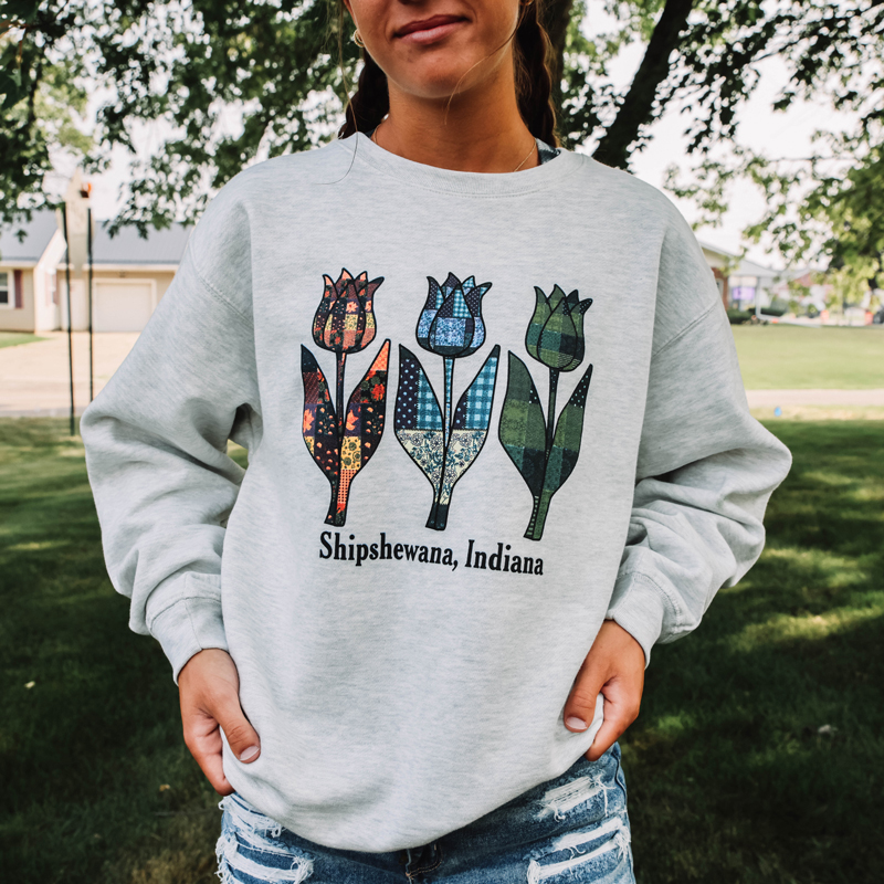 Tulip Crewneck - Tan